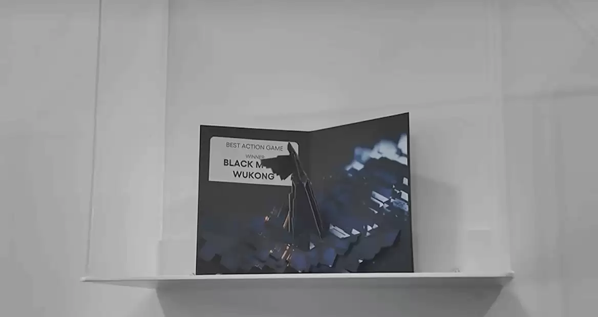 《黑神话：悟空》TGA 2024 奖杯终于邮到，用时超 4 个月