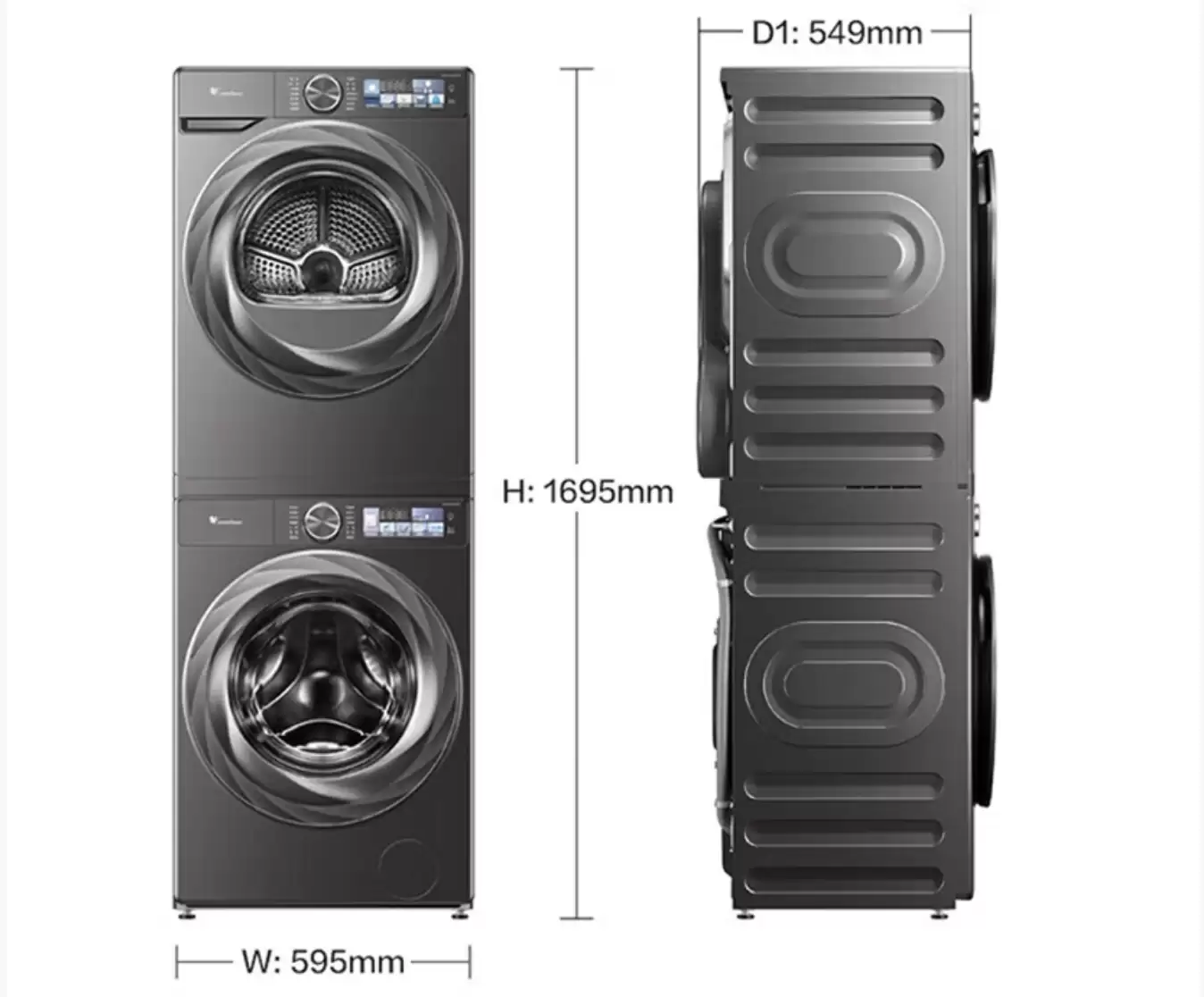 去去年双十一超五千:小天鹅小乌梅 2.0 洗烘套装 3888 元再降价,支持 OTA 自动升级