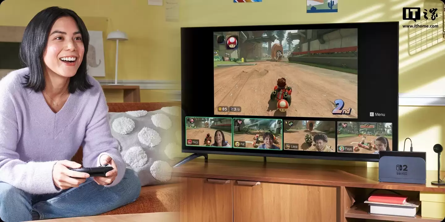 插上数据线就能将手机变为摄像头,任天堂 Switch 2 游戏机支持谷歌 Pixel 手机“UVC 摄像头”功能