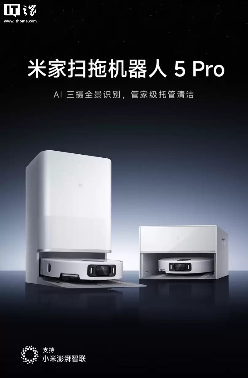 20:00 开抢：年度旗舰 5999 → 2399 元，小米扫地机器人 5 Pro 京东 12.12 限量 50 台