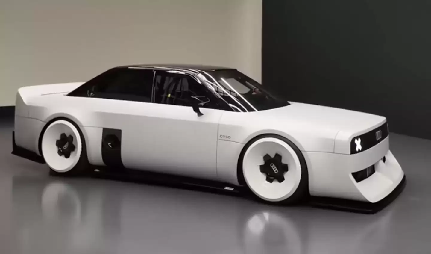 纪念自家直列五缸发动机问世50周年，奥迪推出GT50复古概念车