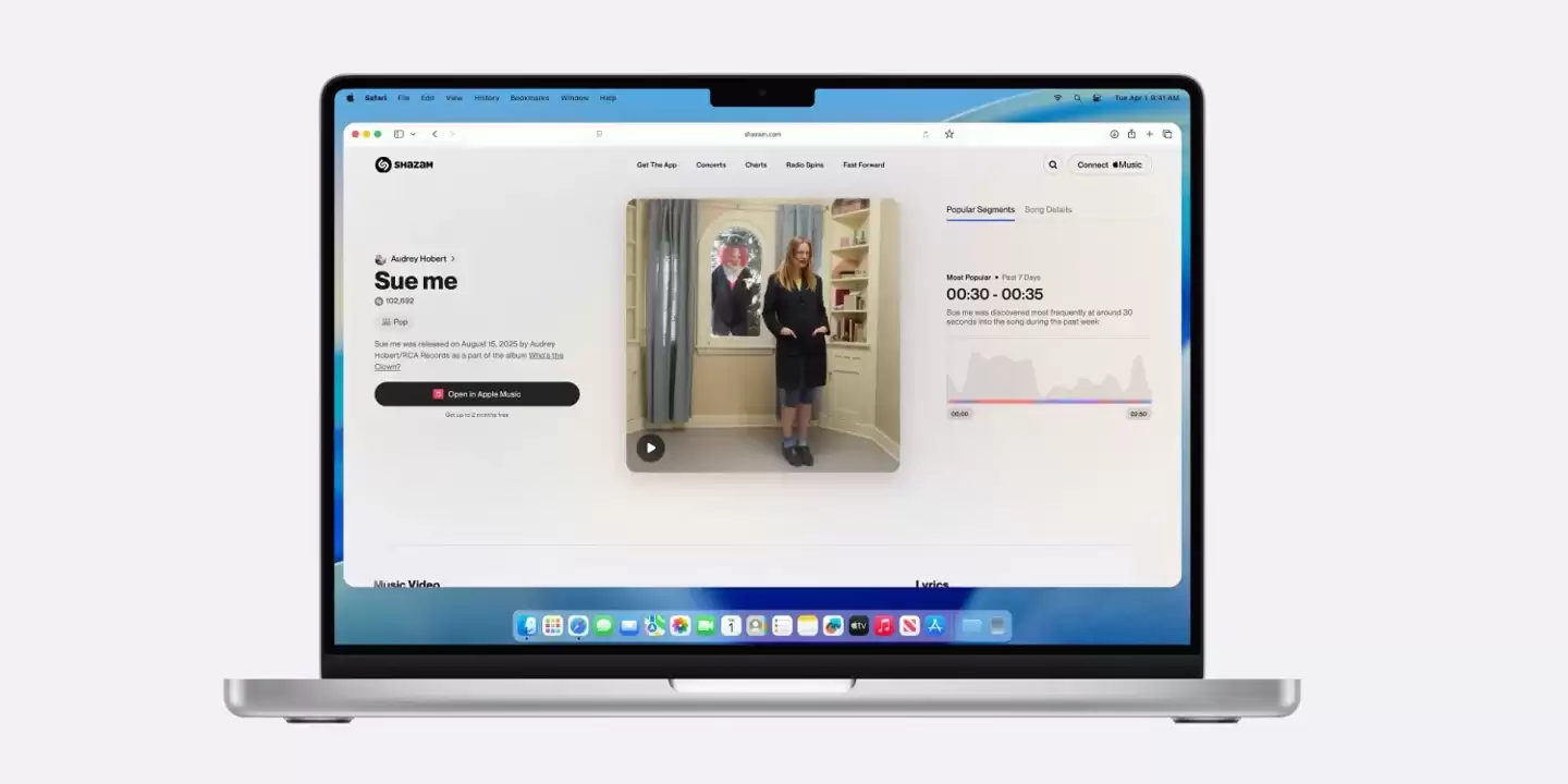 苹果 Shazam 上线“热门片段”功能,揭示音乐中最受欢迎的段落