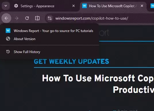 谷歌Chrome测试新功能:后退按钮可关闭标签页