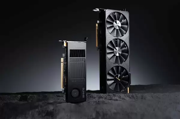 全金属外壳 帅爆！蓝戟发布单风扇迷你版Intel锐炫Pro B50专业显卡
