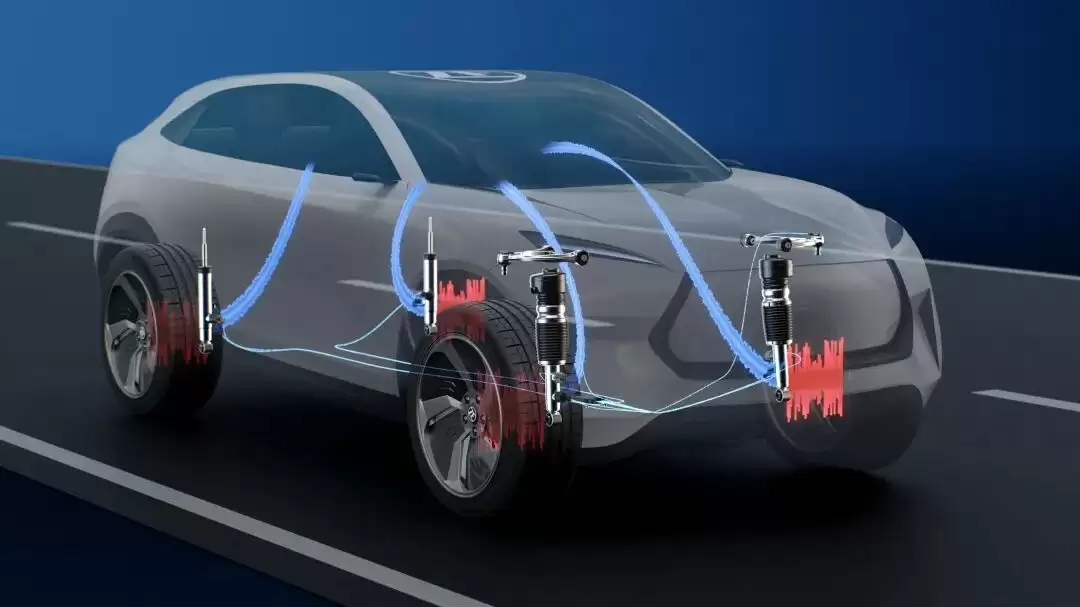 采埃孚推出底盘主动降噪新功能：从源头削减胎噪，中低端车型也能用