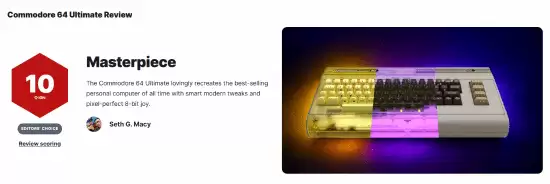 Commodore 64 Ultimate获满分：复古情怀与现代科技的完美融合