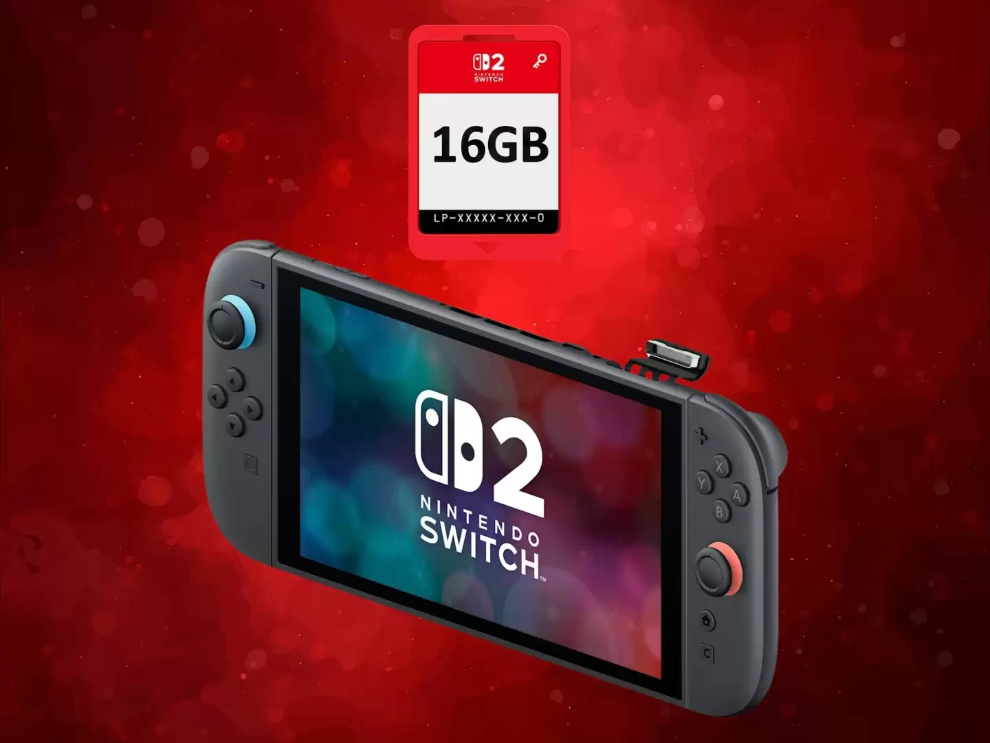 消息称任天堂将为 Switch 2 游戏掌机推出 16GB/32GB 容量实体卡带