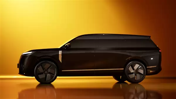 路虎揽胜既视感 小鹏全尺寸SUV非官效果图出炉:一眼高级