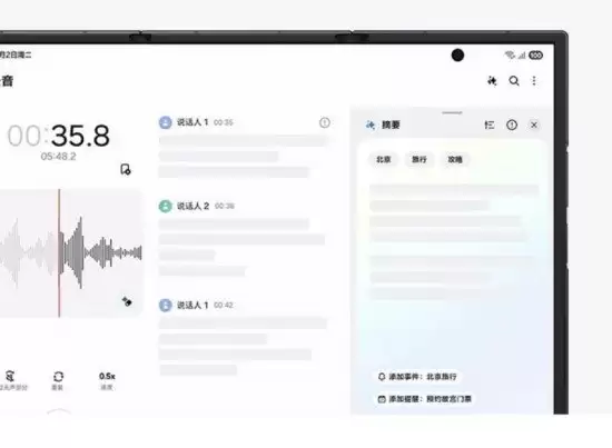 实时帮助 创意生成 三星 Galaxy Z TriFold 用 AI 让你的生活更从容