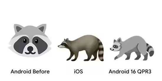 谷歌安卓16调整Emoji表情设计，风格向iOS靠拢