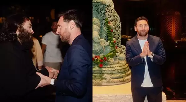 曝印度首富之子赠送梅西全球限量手表：价值800万