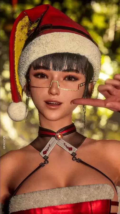 伊芙性感圣诞装！《剑星》官方发布节日贺图