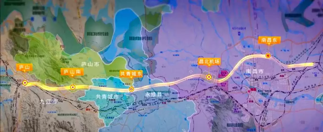 昌九高铁全线开始铺轨，南昌至九江车程将压至半小时内