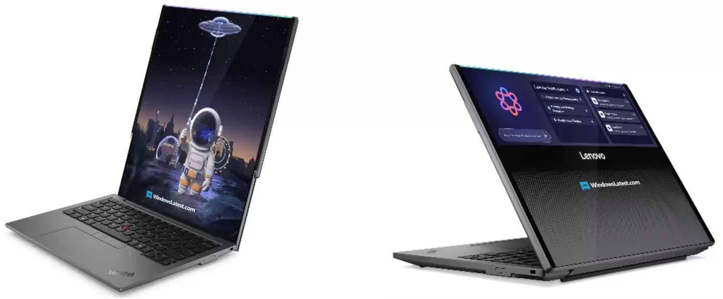 屏幕能“长高”：联想垂直卷轴概念笔记本曝光，将首秀CES 2026