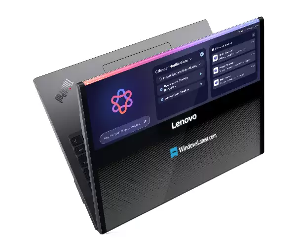 屏幕能“长高”：联想垂直卷轴概念笔记本曝光，将首秀CES 2026