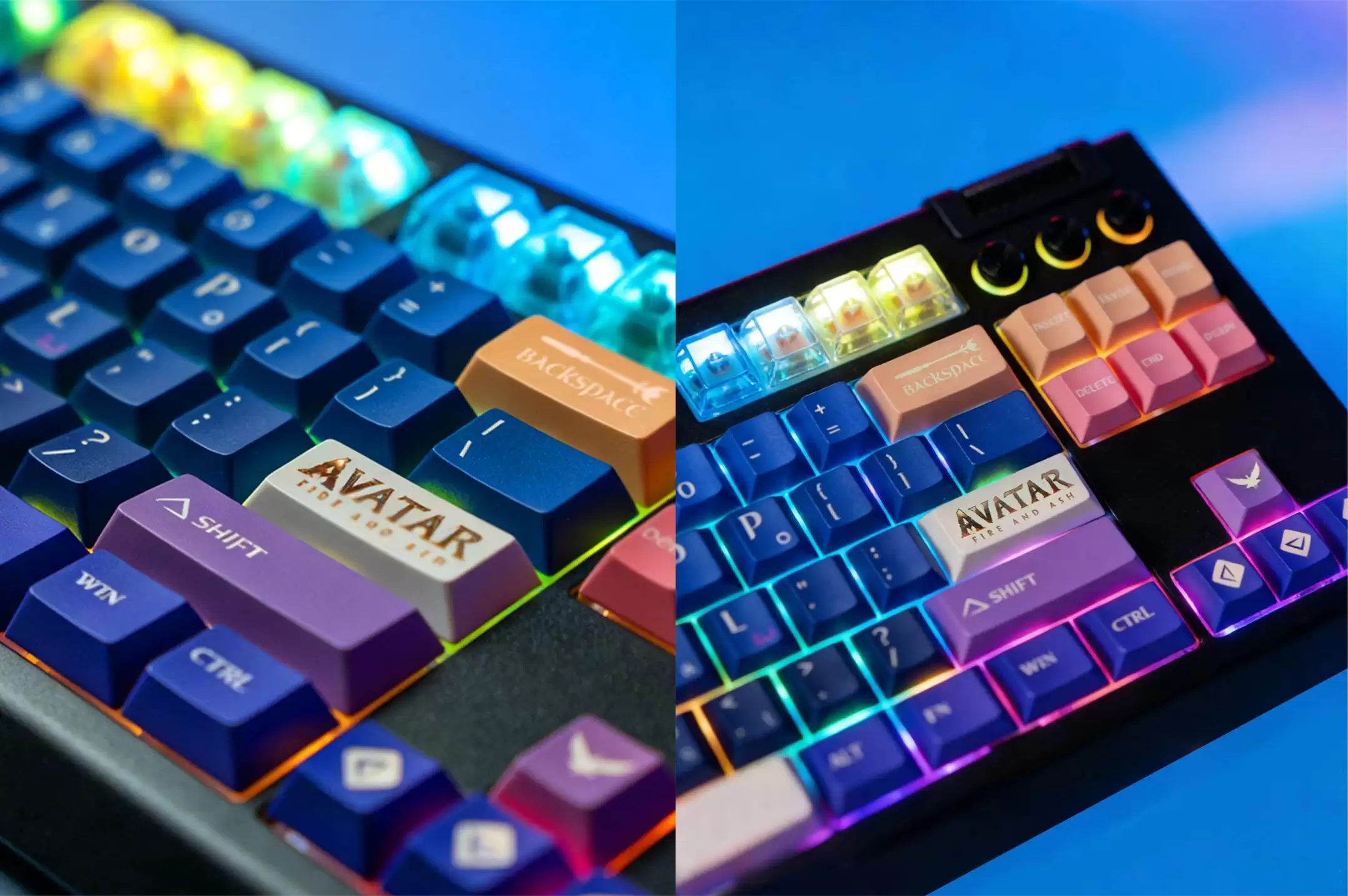 雷蛇联动《阿凡达 3》,购黑寡妇蜘蛛 V4 竞技极速版键盘限时赠送电影主题键帽