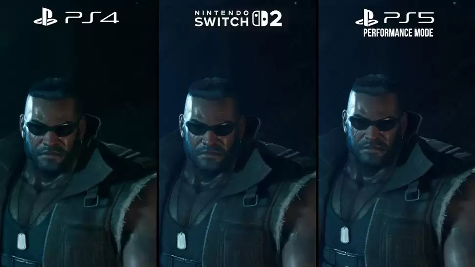 深入分析《最终幻想7 重制版》 Switch 2 版画质：DLSS 加持，接近 PS5、XSX 版本