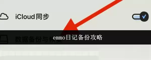 emmo日记备份攻略