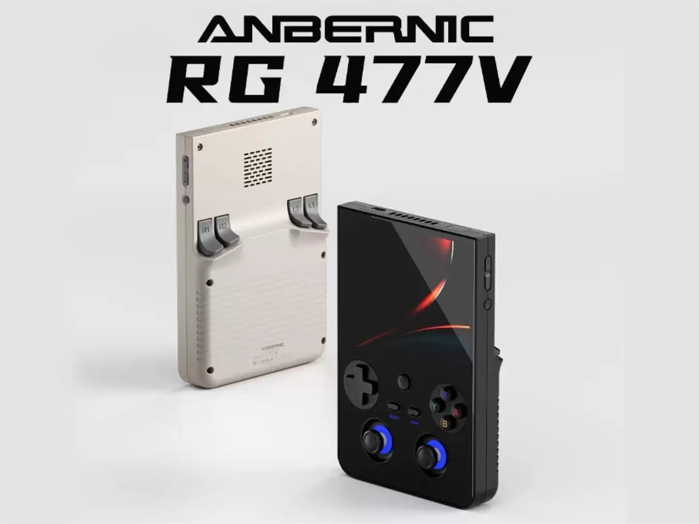 Anbernic 安伯尼克 RG477V 掌机发布：天玑 8300 芯片，可模拟 Wii U、PS2 游戏