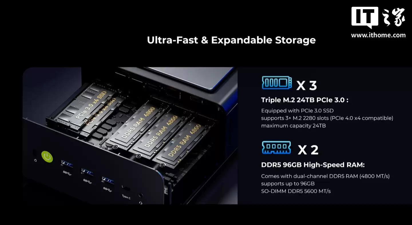 极摩客 NucBox K15 迷你主机发布：酷睿 Ultra 5 125U 处理器、双 2.5G 网口，支持 OCuLink 外接显卡