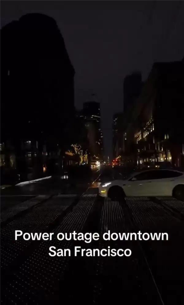 突发!美国旧金山大规模停电:超12万人受影响 交通瘫痪