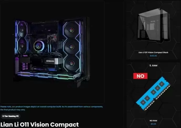 内存价格飙升致厂商推无内存整机