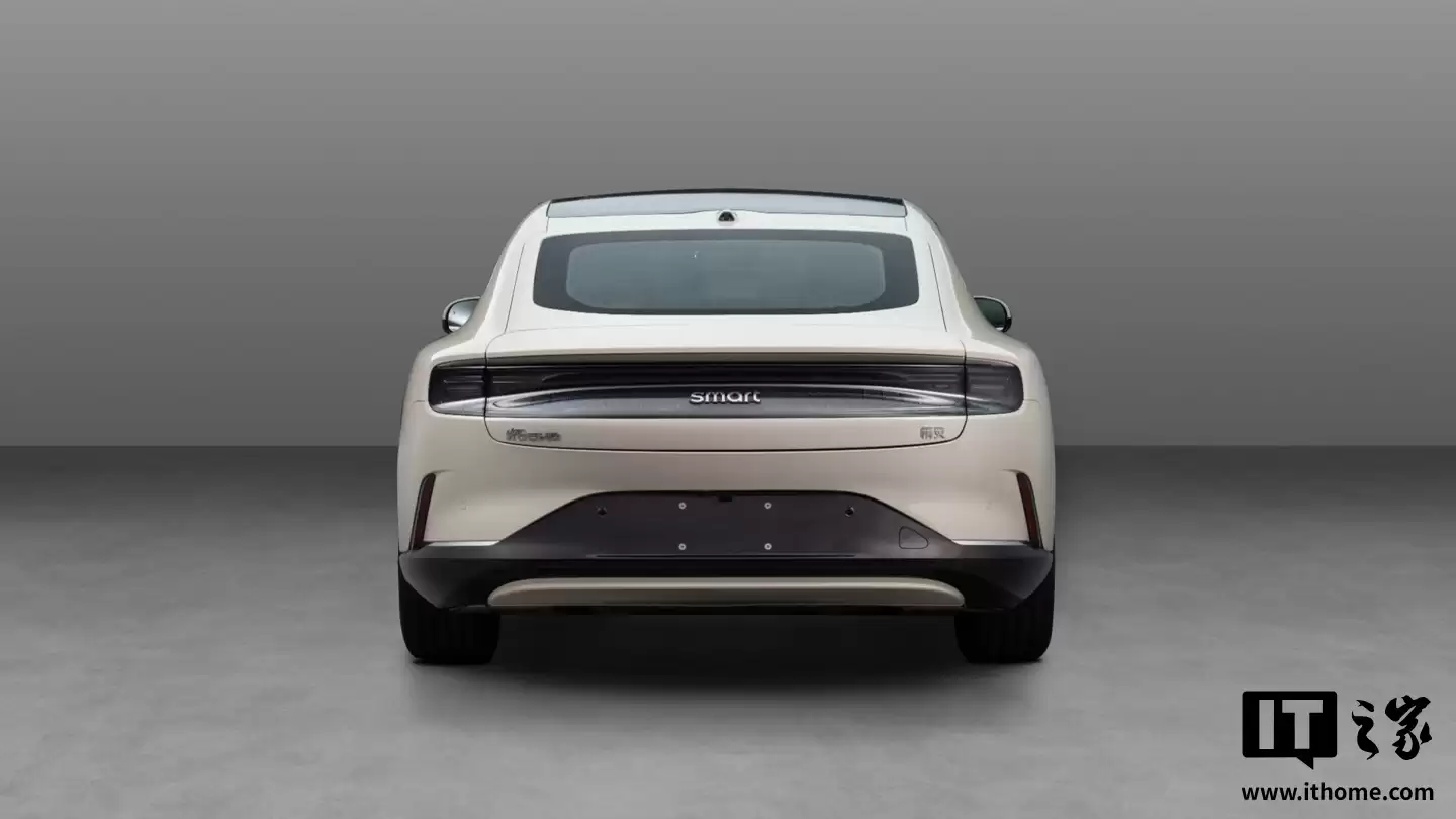 最高 234 公里，smart 精灵#6 EHD 中型轿车纯电续航里程揭晓