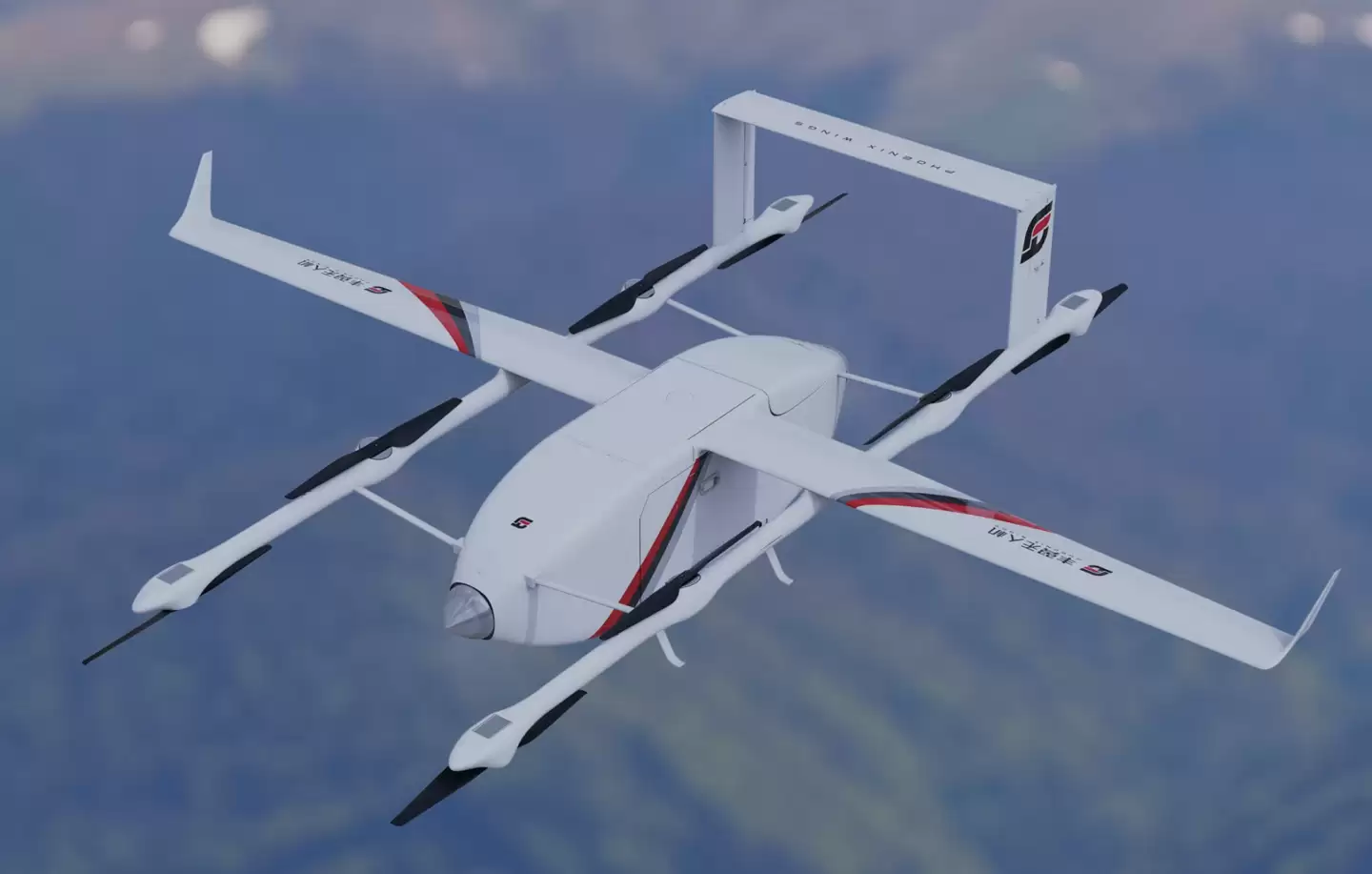 海南自贸港封关在即 无人机跨海物流开启新通道