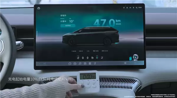 小鹏X9超级增程极寒快充突破：12分钟充至80%