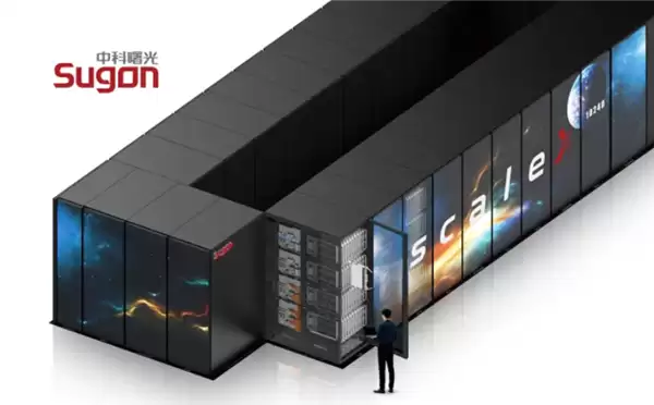 中科曙光正式公布scaleX万卡超集群:总算力超500亿亿次