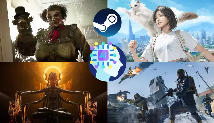 Steam 平台约 8% 的游戏使用了生成式 AI,创收 6.6 亿美元