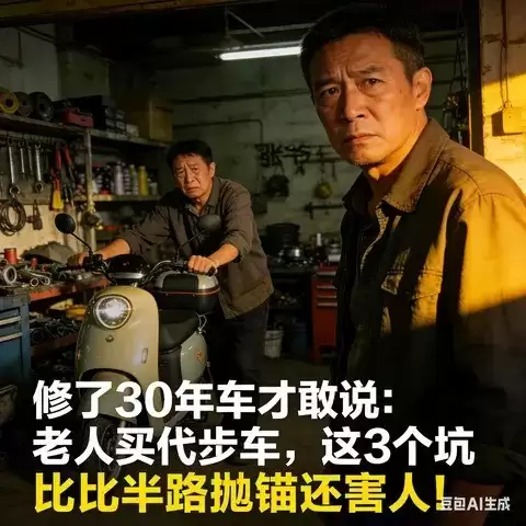 老人代步车陷阱:八千购劣质车,维修工揭露三大避坑指南