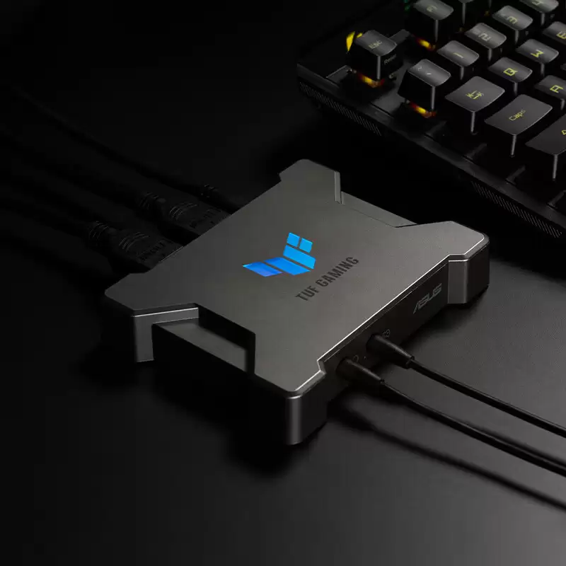 华硕推出 599 元 TUF GAMING 视频采集盒：兼容各大主流直播与会议平台，通过 OBS 认证