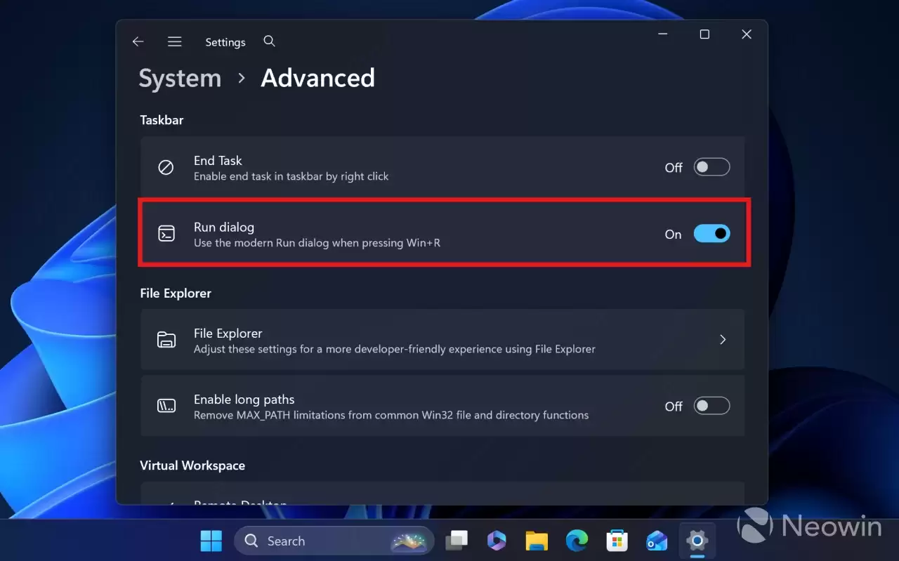 Win11 学院：如何在 Windows 11 26220.7523 预览版上启用新版“运行”对话框