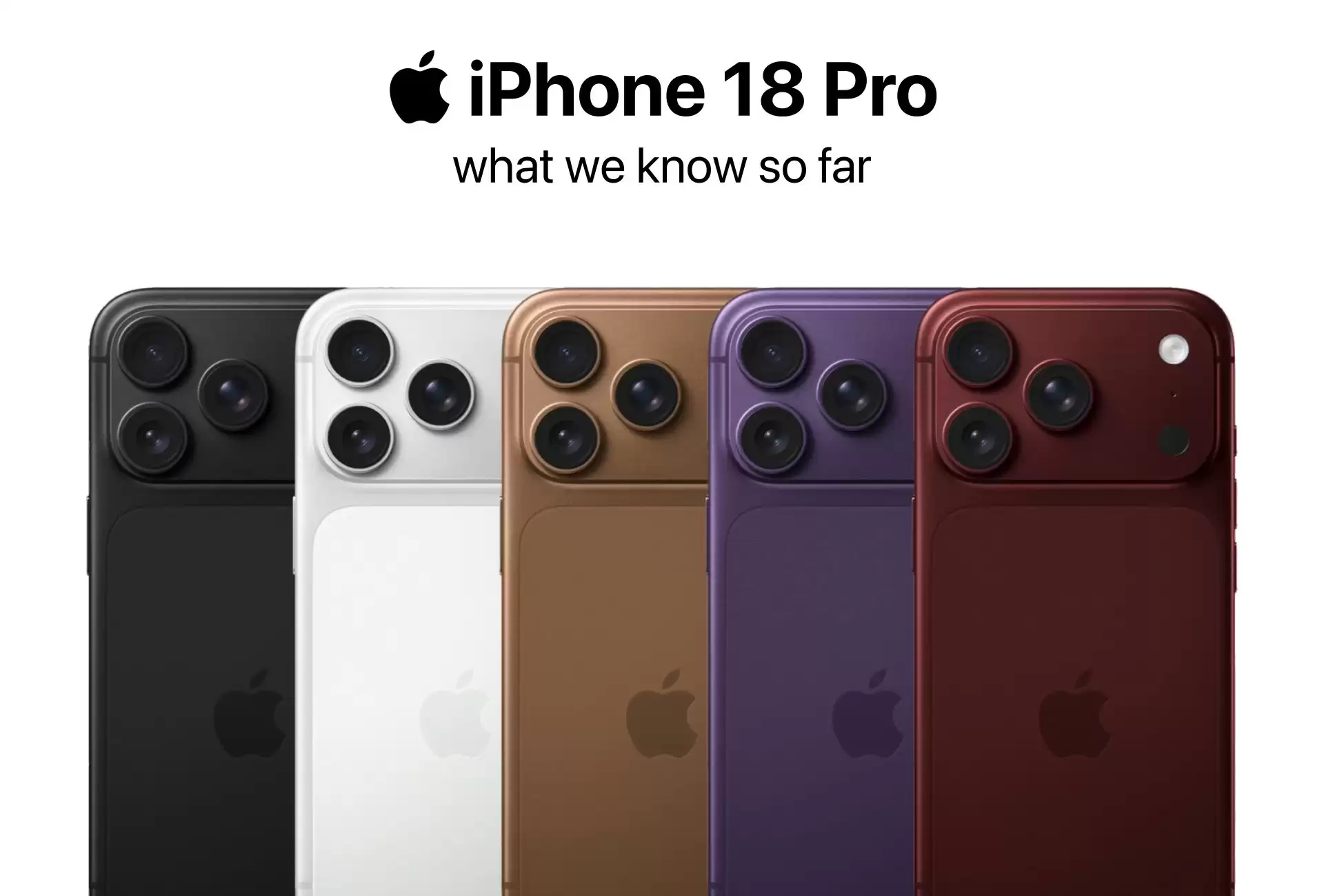 苹果 iPhone 18 Pro / Max 前瞻：更小灵动岛、首发 2nm 工艺 A20 芯片
