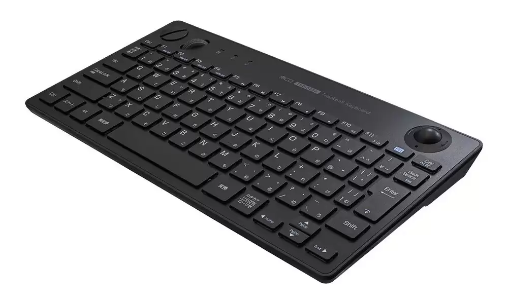 日本中林推键鼠一体键盘：轨迹球整合设计，售价约706元