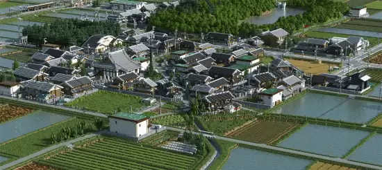 日本玩家耗时四年打造写实风虚拟乡村舞神県