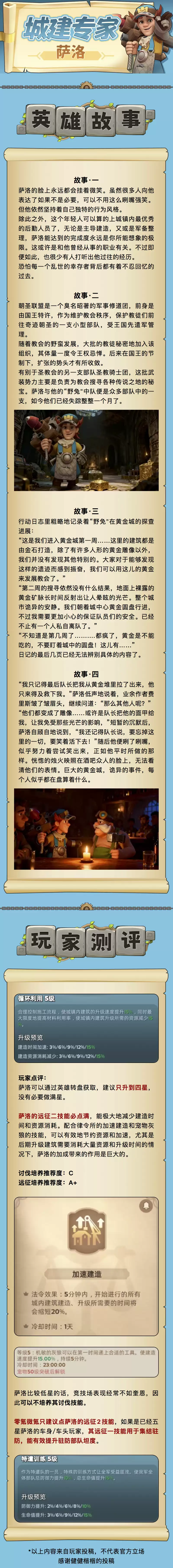 奔奔王国萨洛阵容搭配推荐