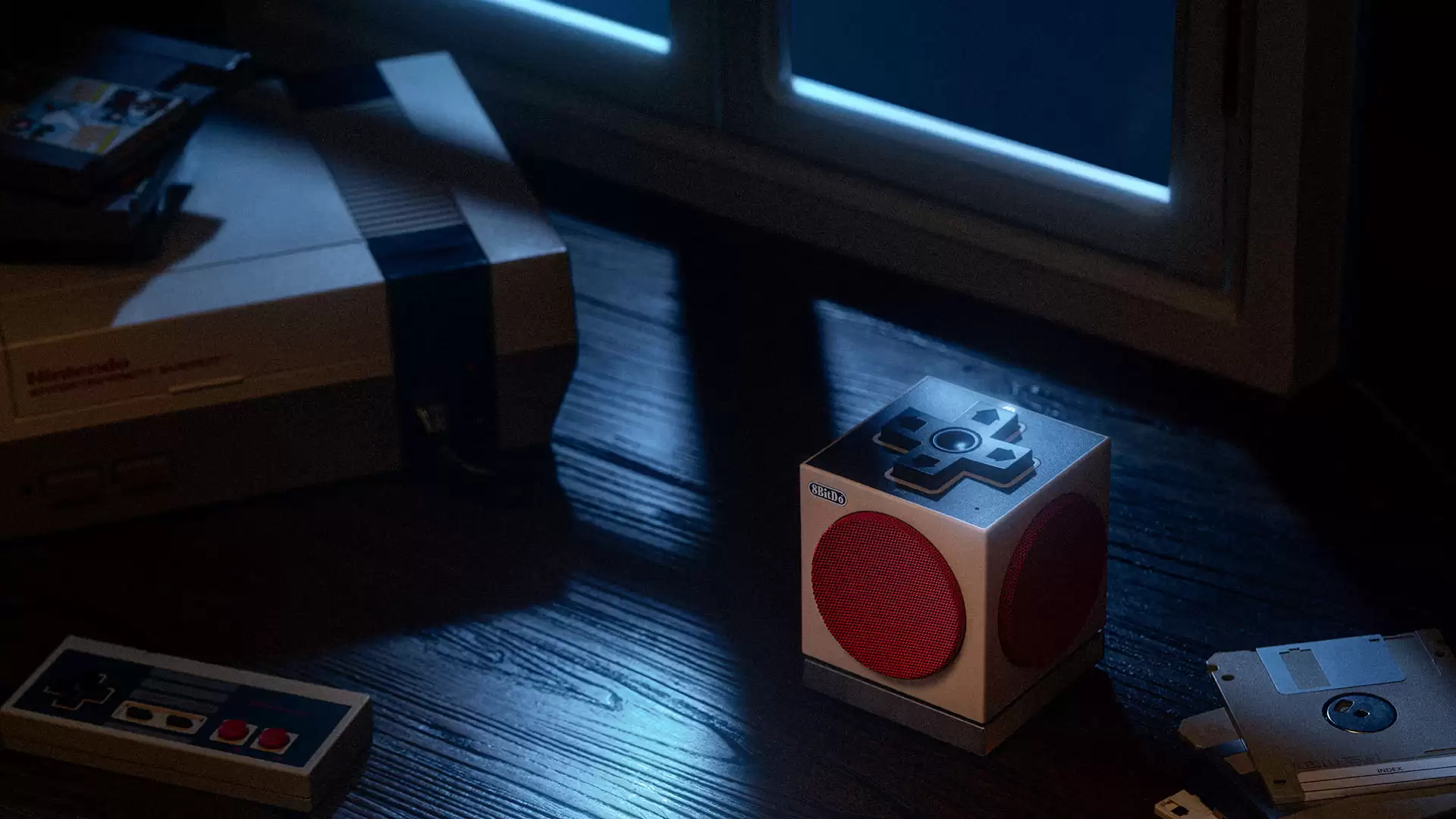 灵感源于NES游戏机,八位堂推出Cube 2蓝牙音箱-N版