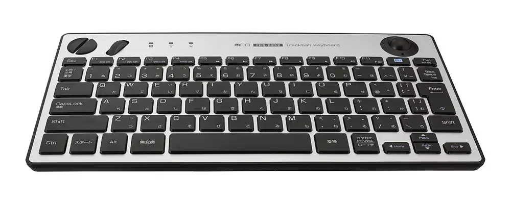 日本企业中林推出综合性输入设备：剪刀脚键盘上方集成轨迹球鼠标