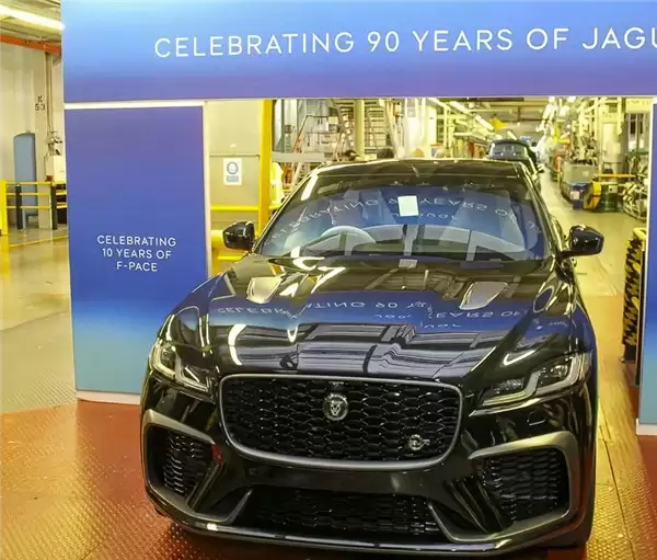 最后一辆F-Pace下线 捷豹终结90年燃油车历史