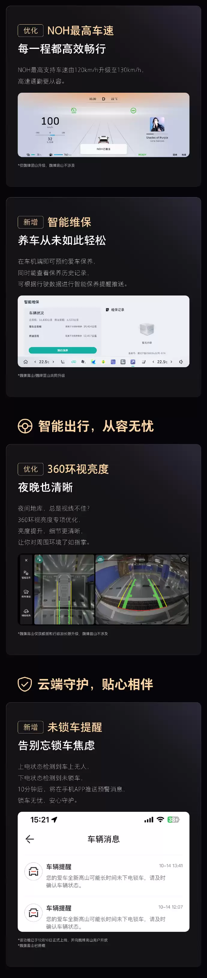 长城汽车魏牌CEO:25款蓝山可通过软、硬件升级实现尾灯小蓝灯功能