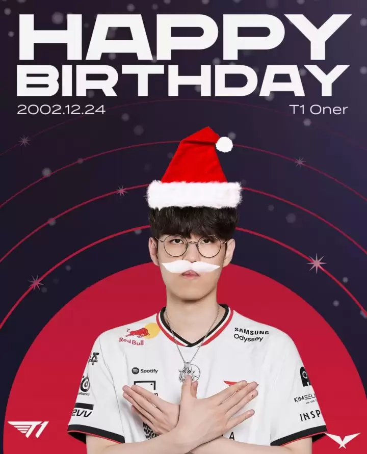 T1官宣Oner续约至2028！Faker+Oner中野铁三角锁定未来，23岁生日惊喜续约引爆韩服！