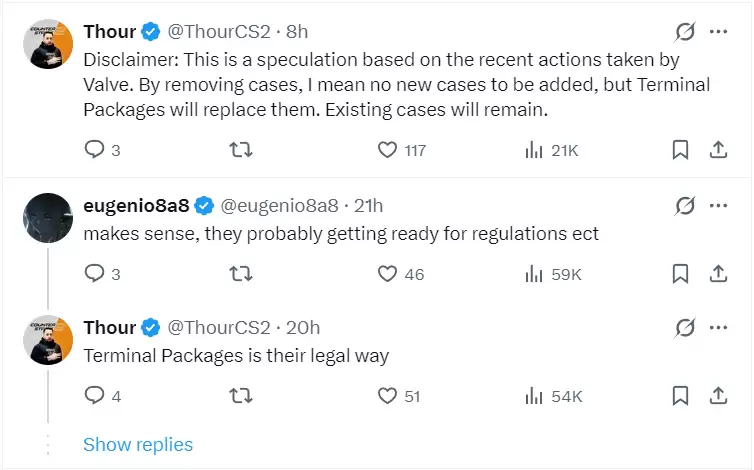 2026年CS2重磅变革!武器箱彻底退役,终端机礼包登场,V社暗藏监管避嫌玄机! 2026年CS2重磅变革!武器箱彻底退役,终端机礼包登场,V社暗藏监管避嫌玄机!