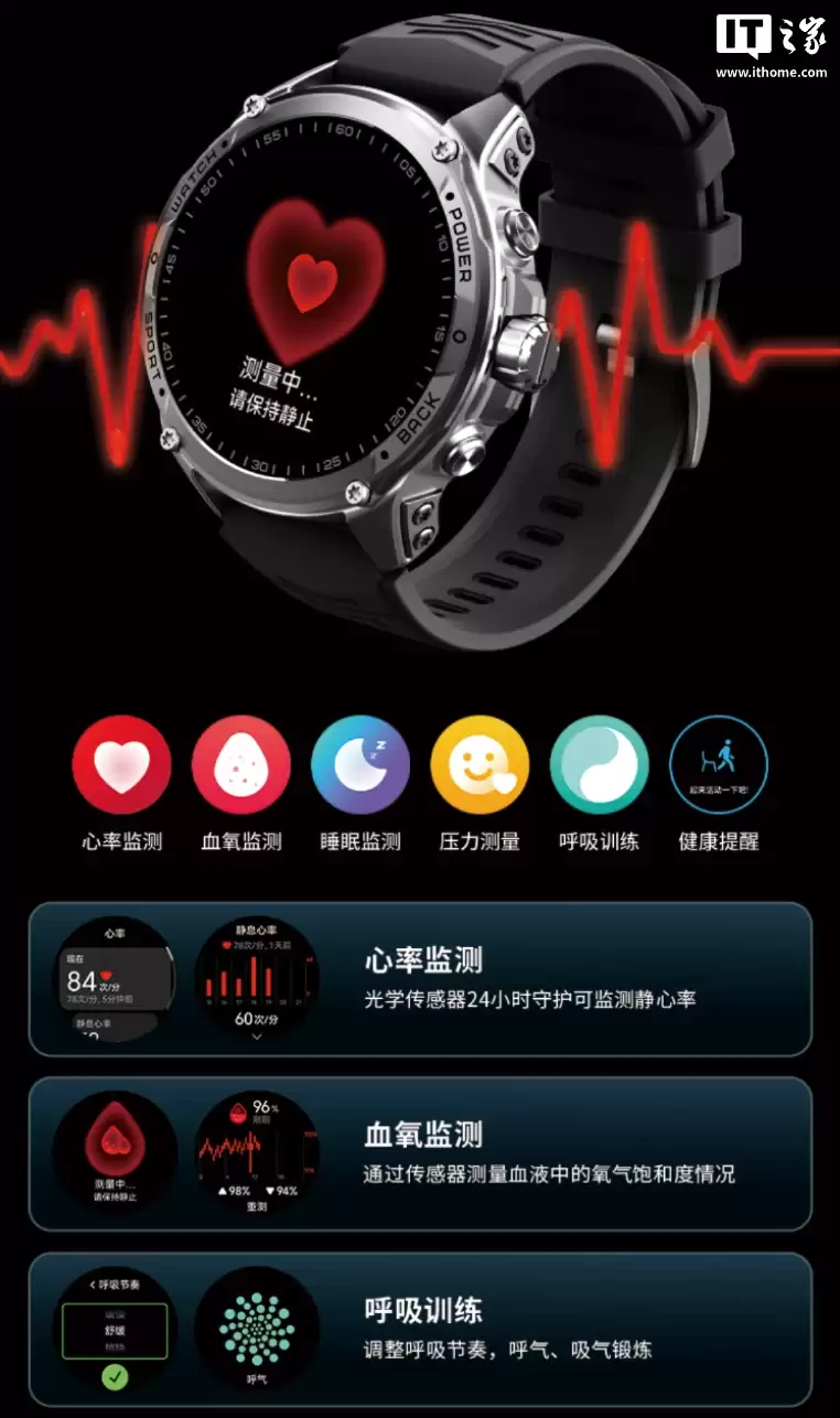 联想 Lenovo Watch GT Pro 手表首发：双频 GPS 定位系统、最长 27 天续航，899 元