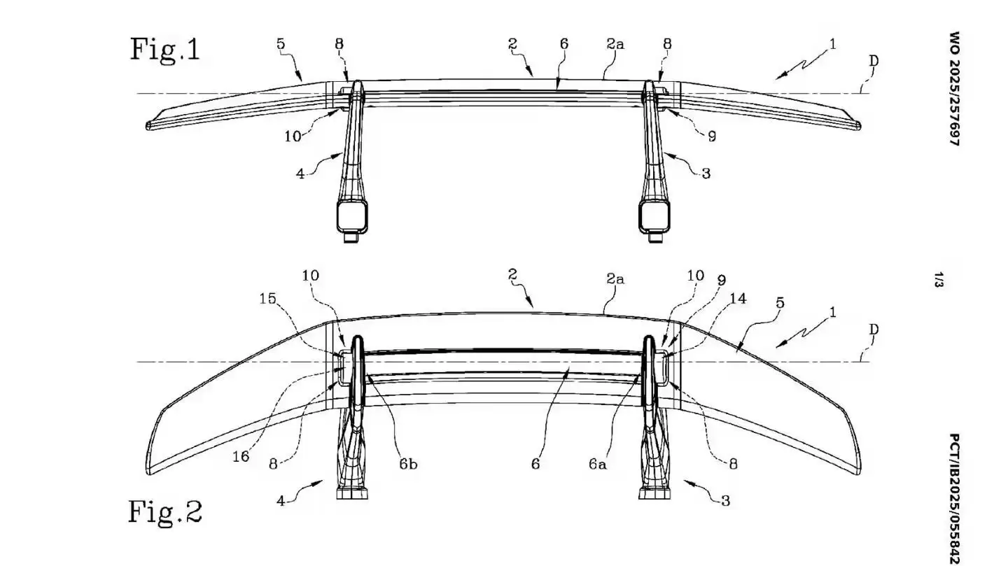 兰博基尼新专利曝光：用磁铁取代液压，重新定义超跑尾翼