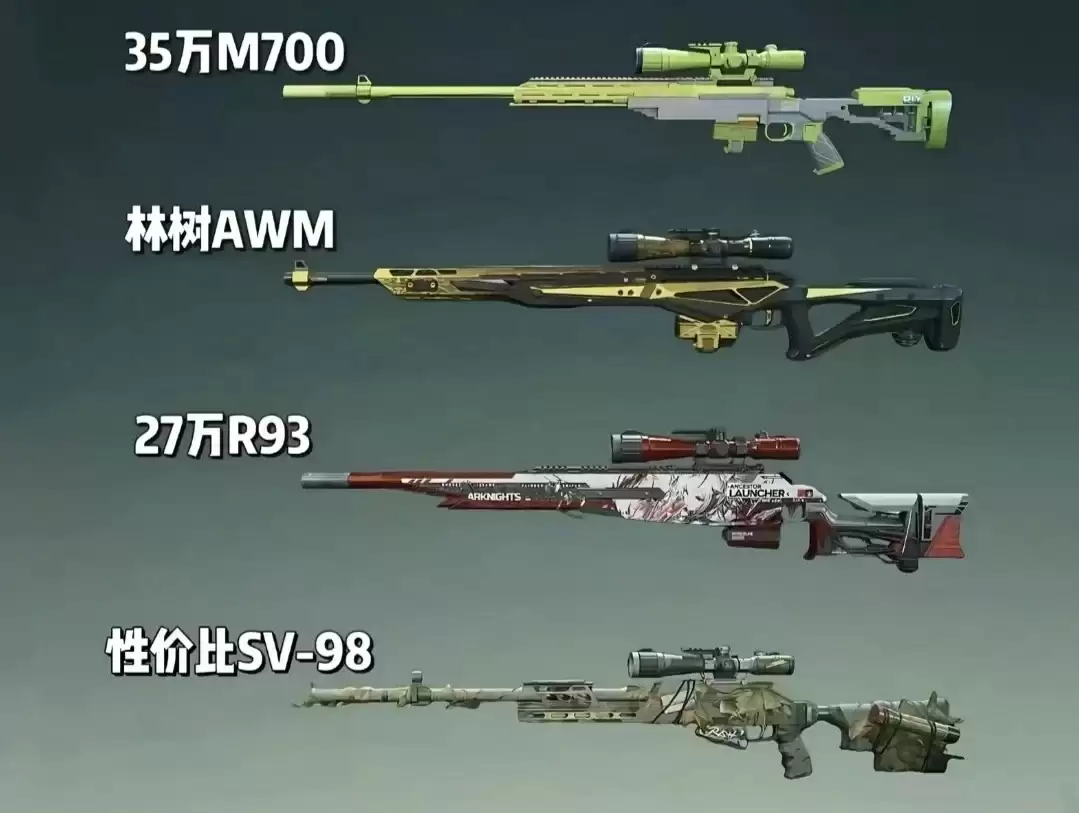 三角洲行动S7赛季狙击枪改装码及方案推荐