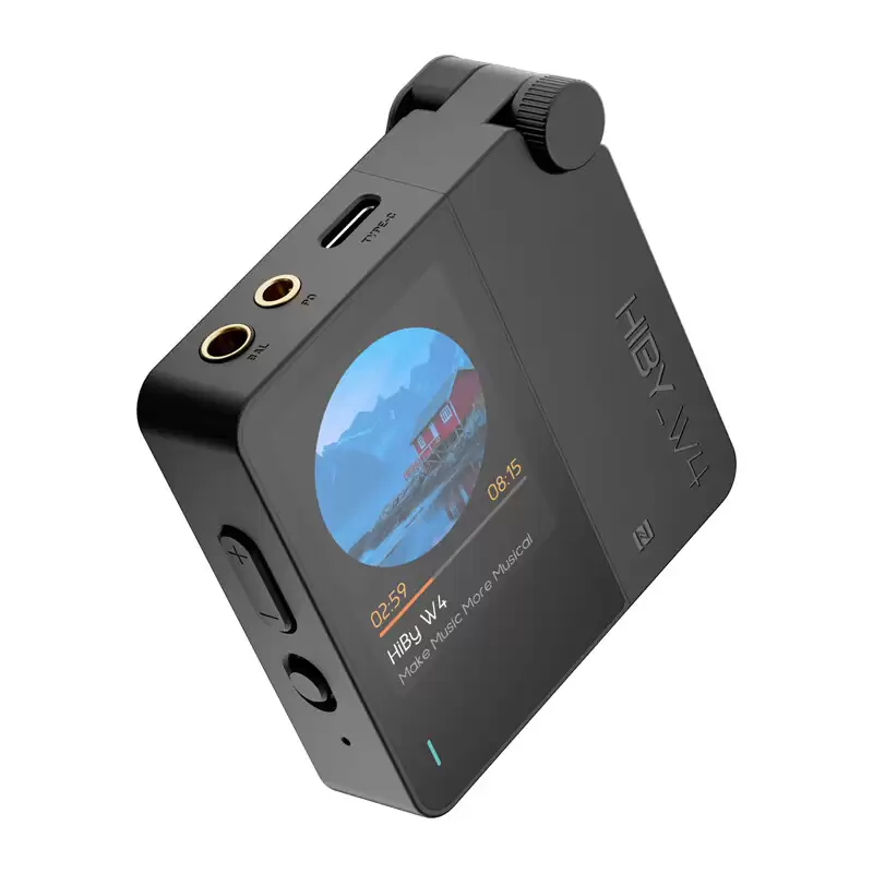 海贝 HiBy W4 解码耳放上架：全功能触摸屏 + 475mW 功率输出，698 元