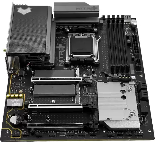 正插主板支持显卡背插：蓝宝石 NITRO+ 氮动 X870EA PhantomLink 正式推出