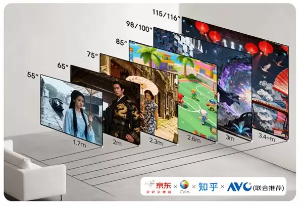 电视尺寸选多大不浪费?京东教你按观看距离精准匹配